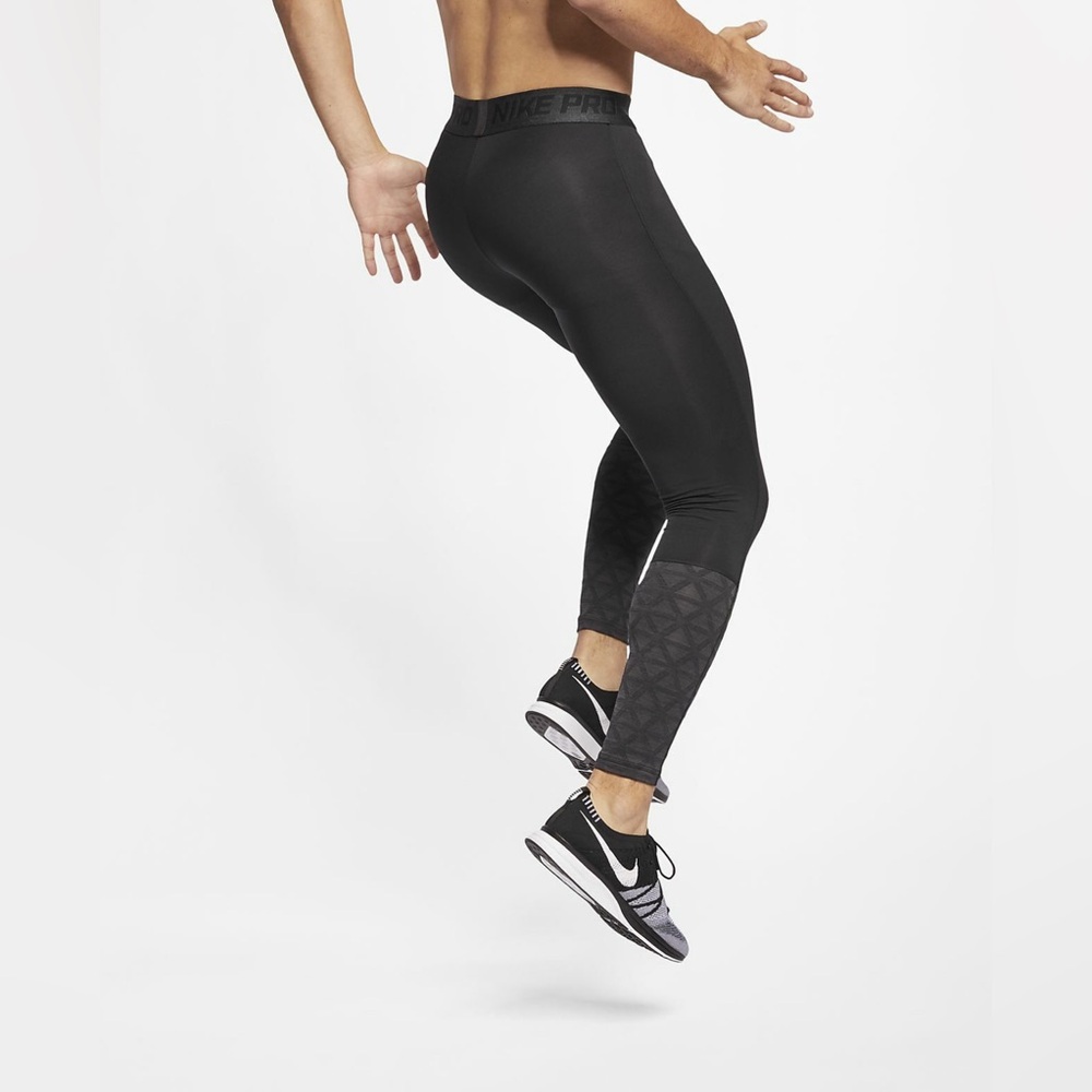 Nike pro men’s compression dri fit max pants size medium